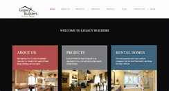 Desktop Screenshot of builtwithlegacy.com